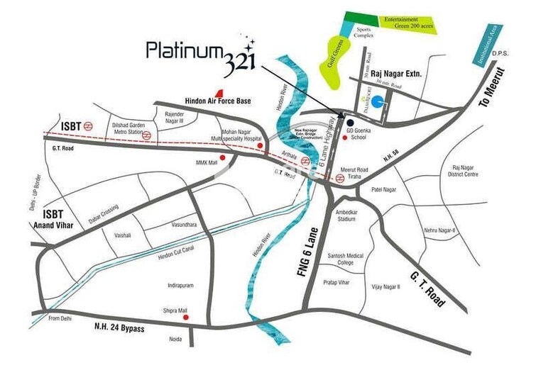 M R Platinum 321 Location Image