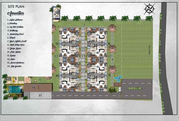 Mahesha Monk Monastery Master Plan Image