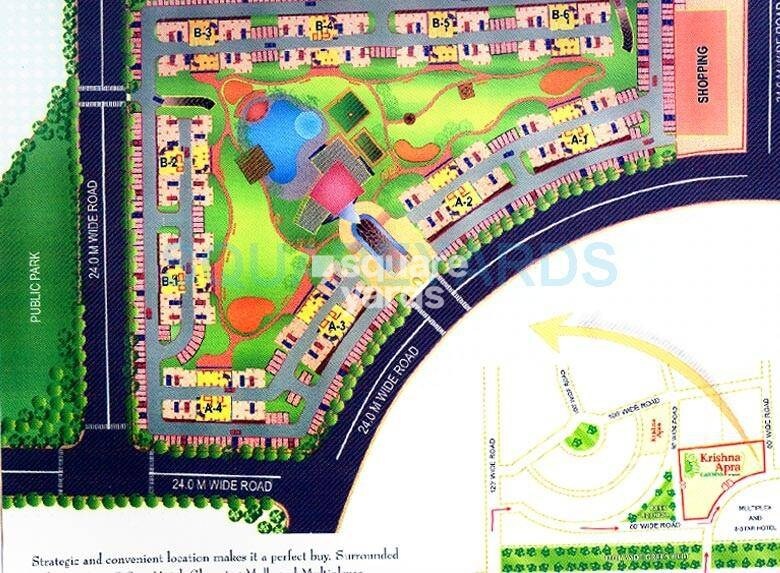 mapsko-krishna-apra-gardens_a collage of photos of a cartoon character