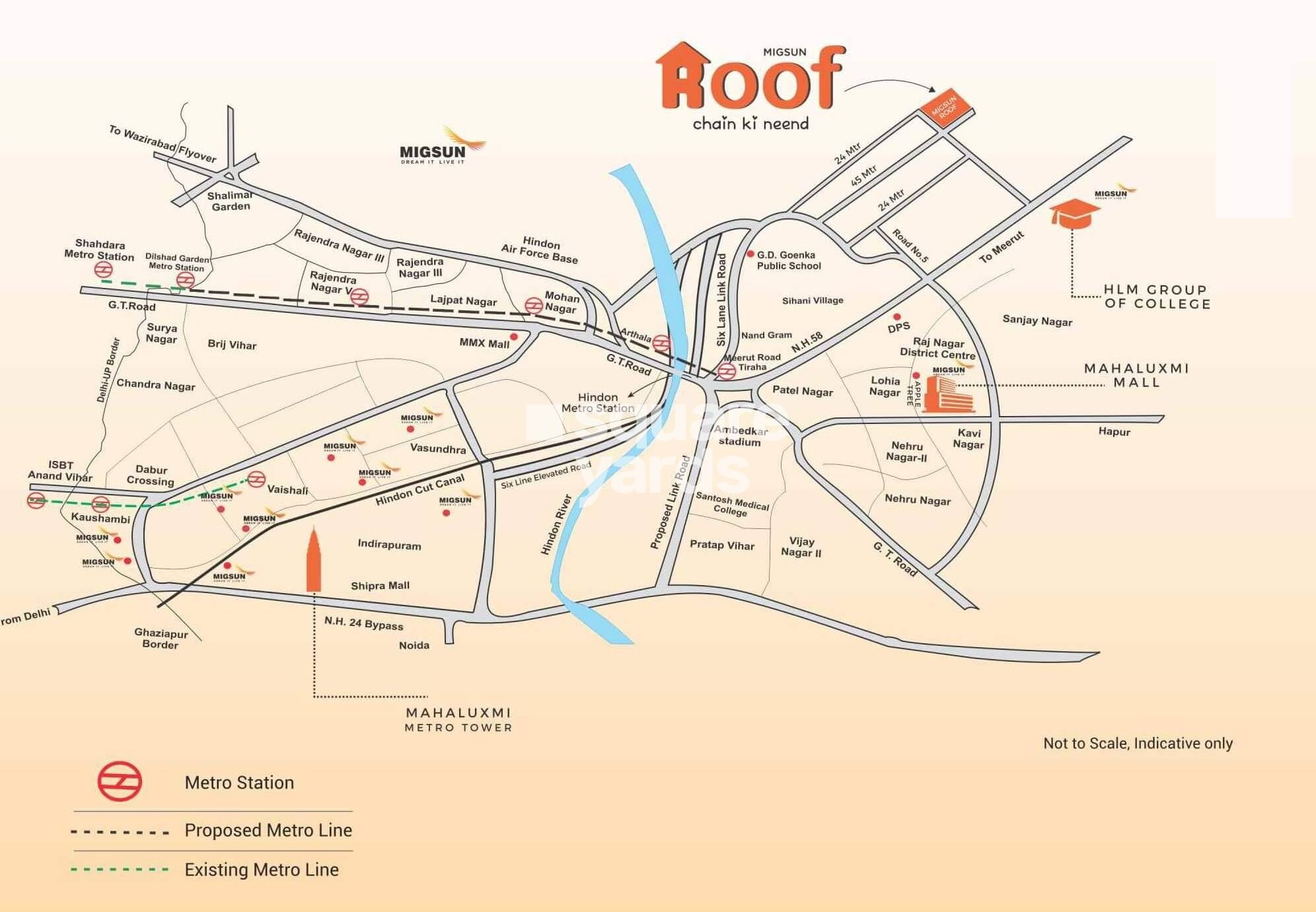 Migsun Roof Location Image