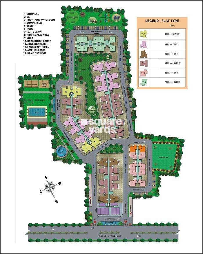 mittal rajnagar residency project master plan image1