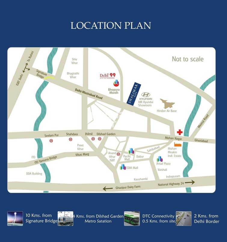 MR Proview Shalimar City Location Image