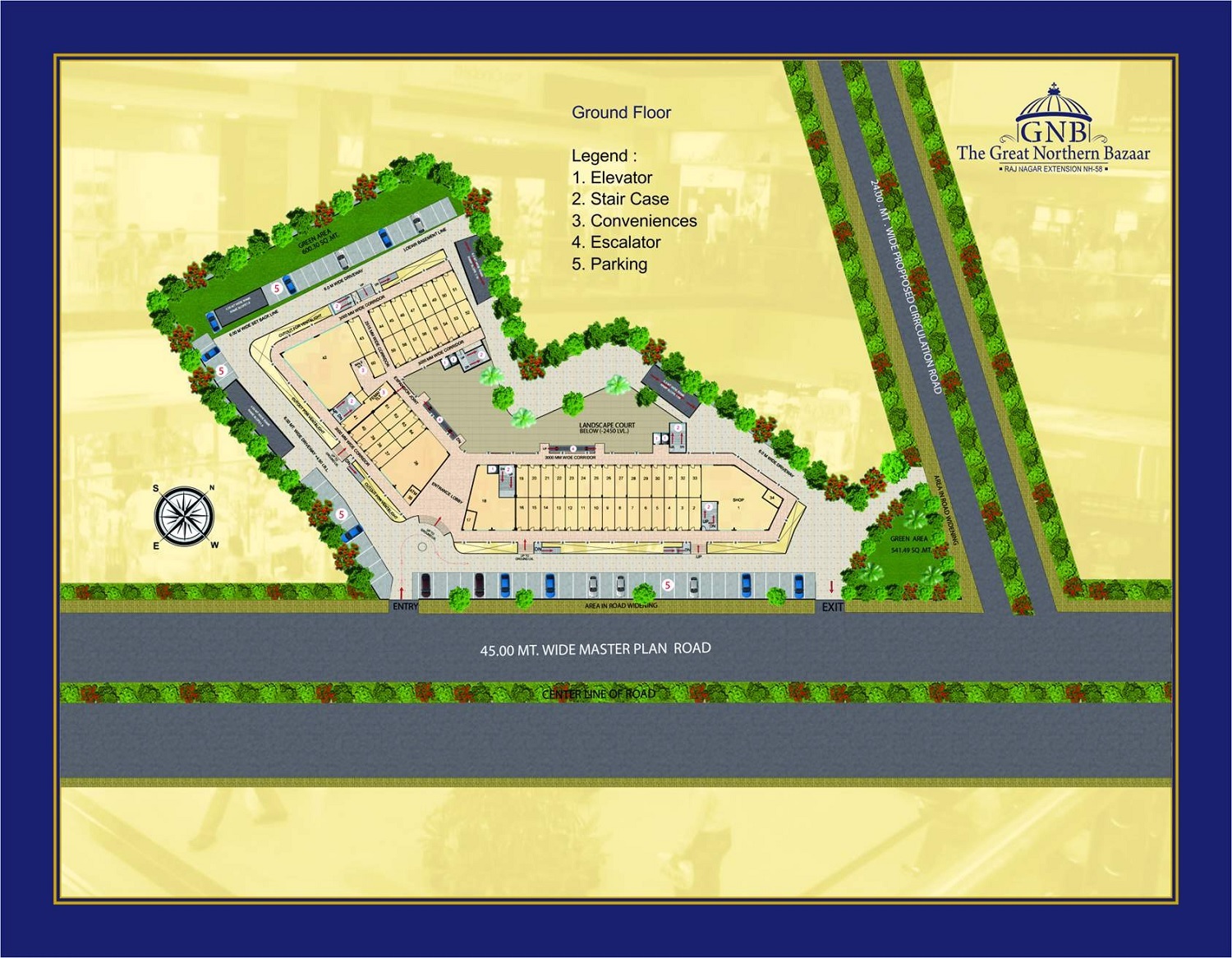 MR Proview The Great Northern Bazaar Master Plan Image