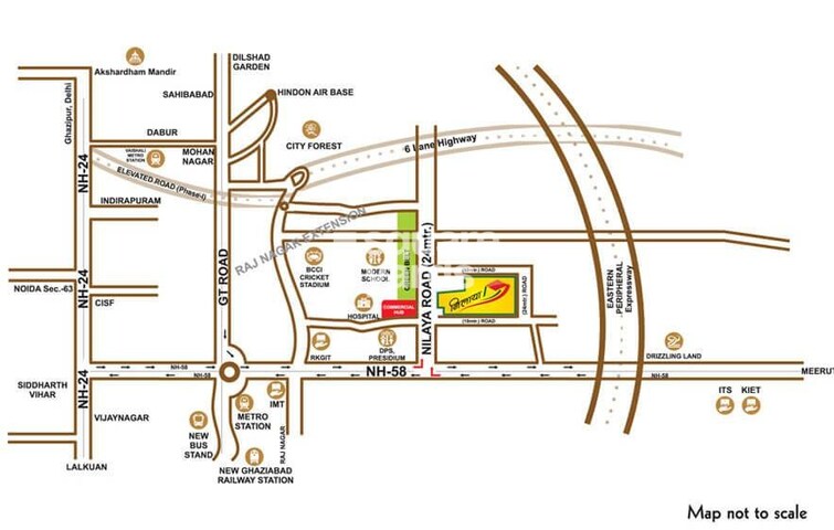 Nilaya Greens Location Image