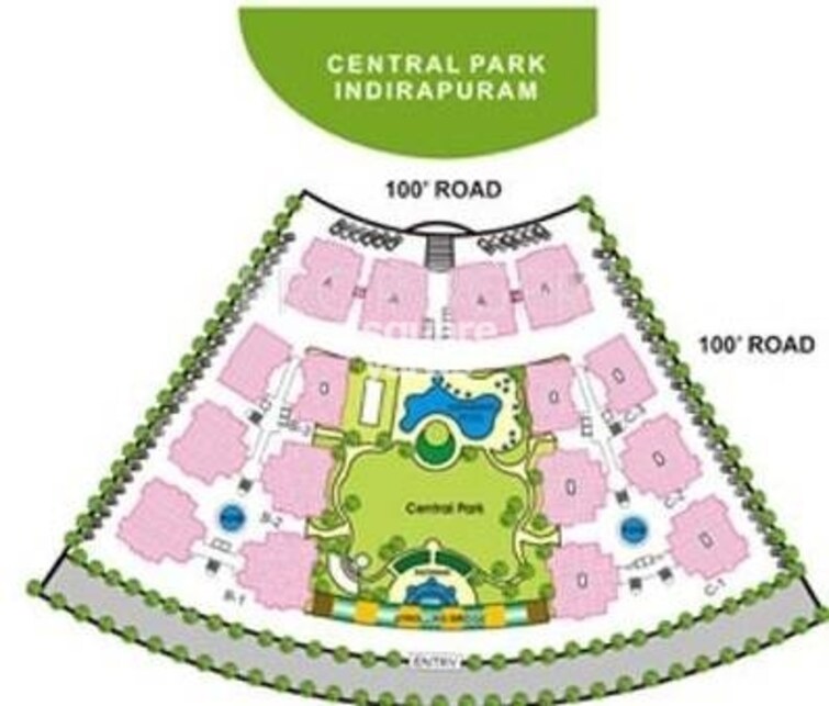 Nitishree Lotus Pond Blessed Homes Master Plan Image