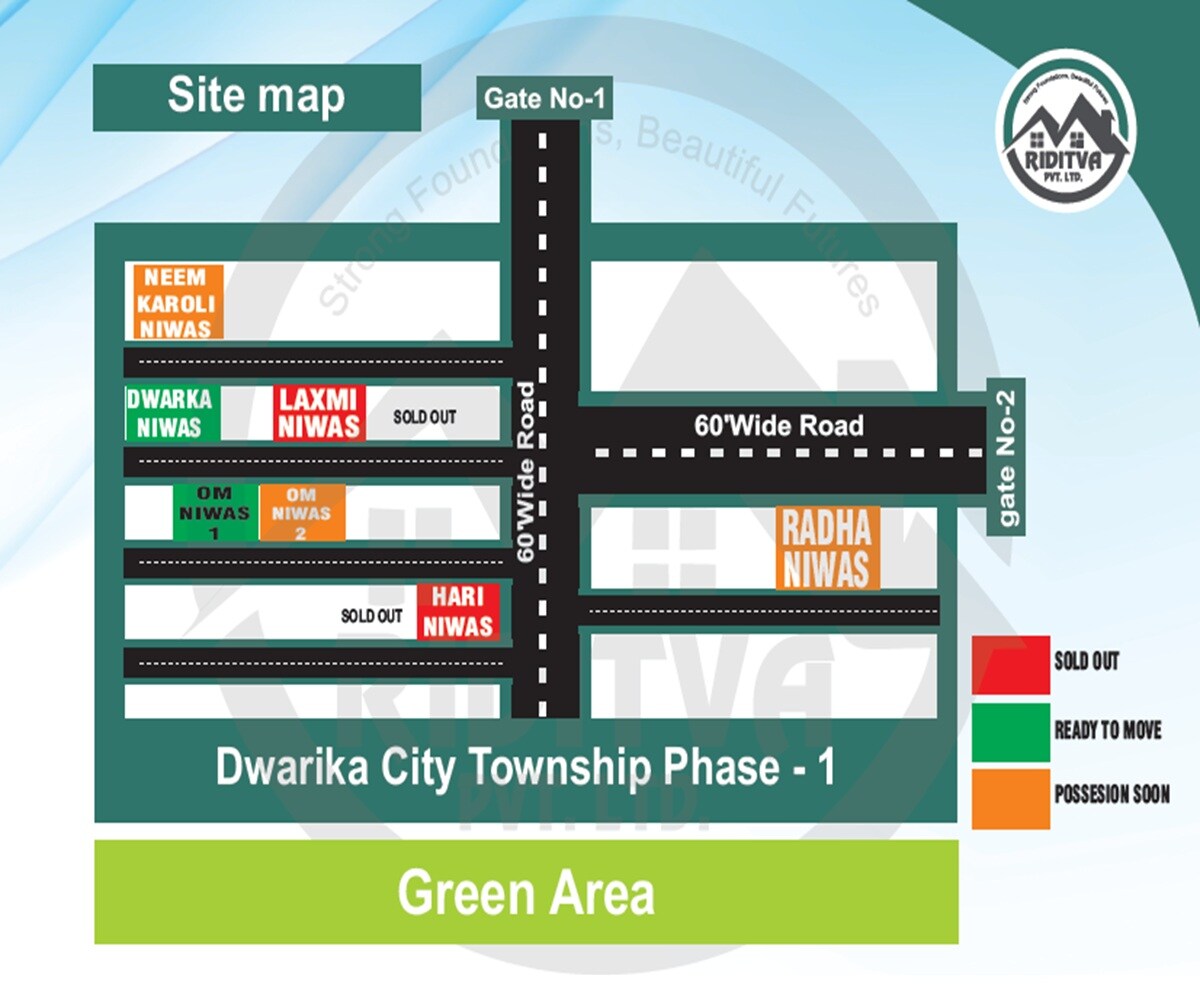 SR Dwarka City Location Image