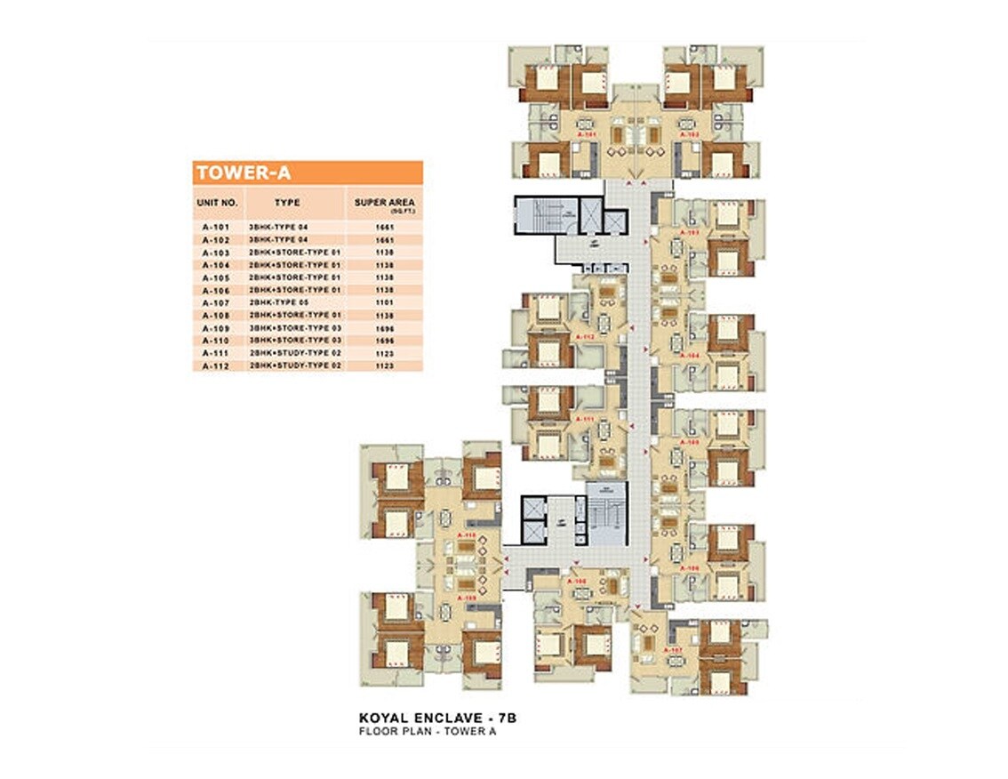 Oxirich Aero Heights Floor Plans