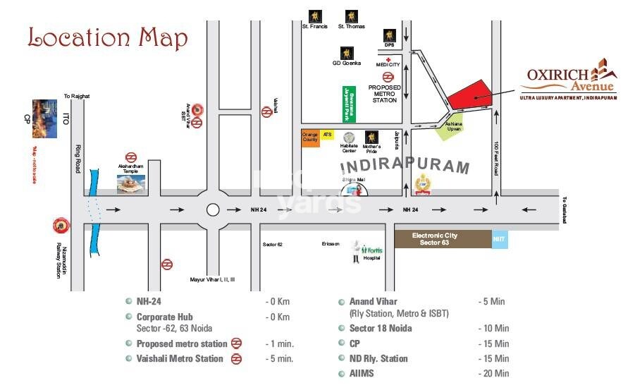 Oxirich Avenue Location Image