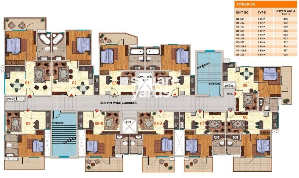 Oxirich Square One Floor Plans 1