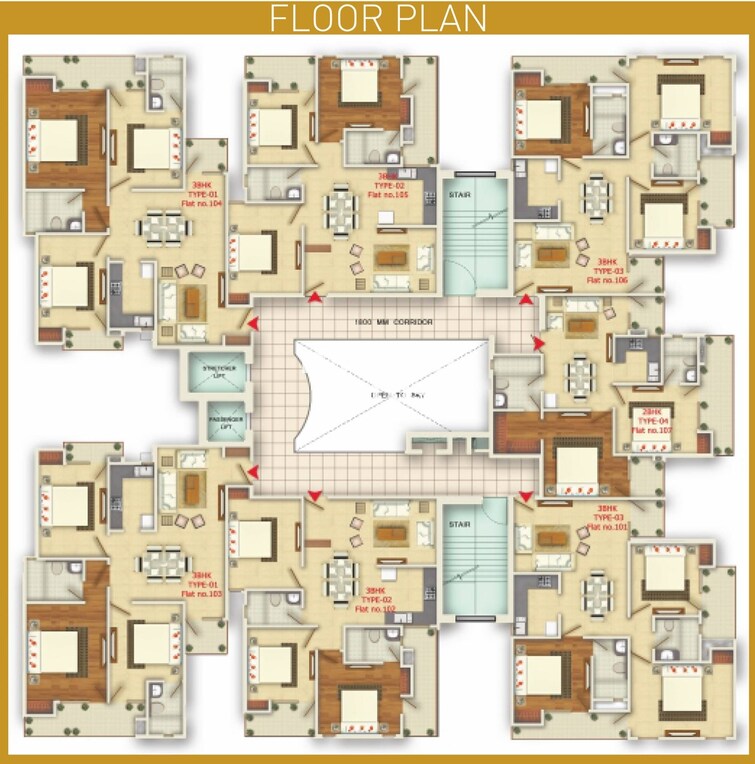 Oxirich Square One Floor Plans 2