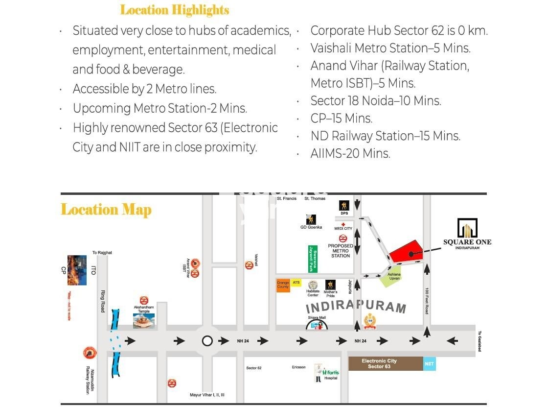 Oxirich Square One Location Image