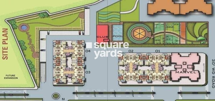 Oxirich Square One Master Plan Image