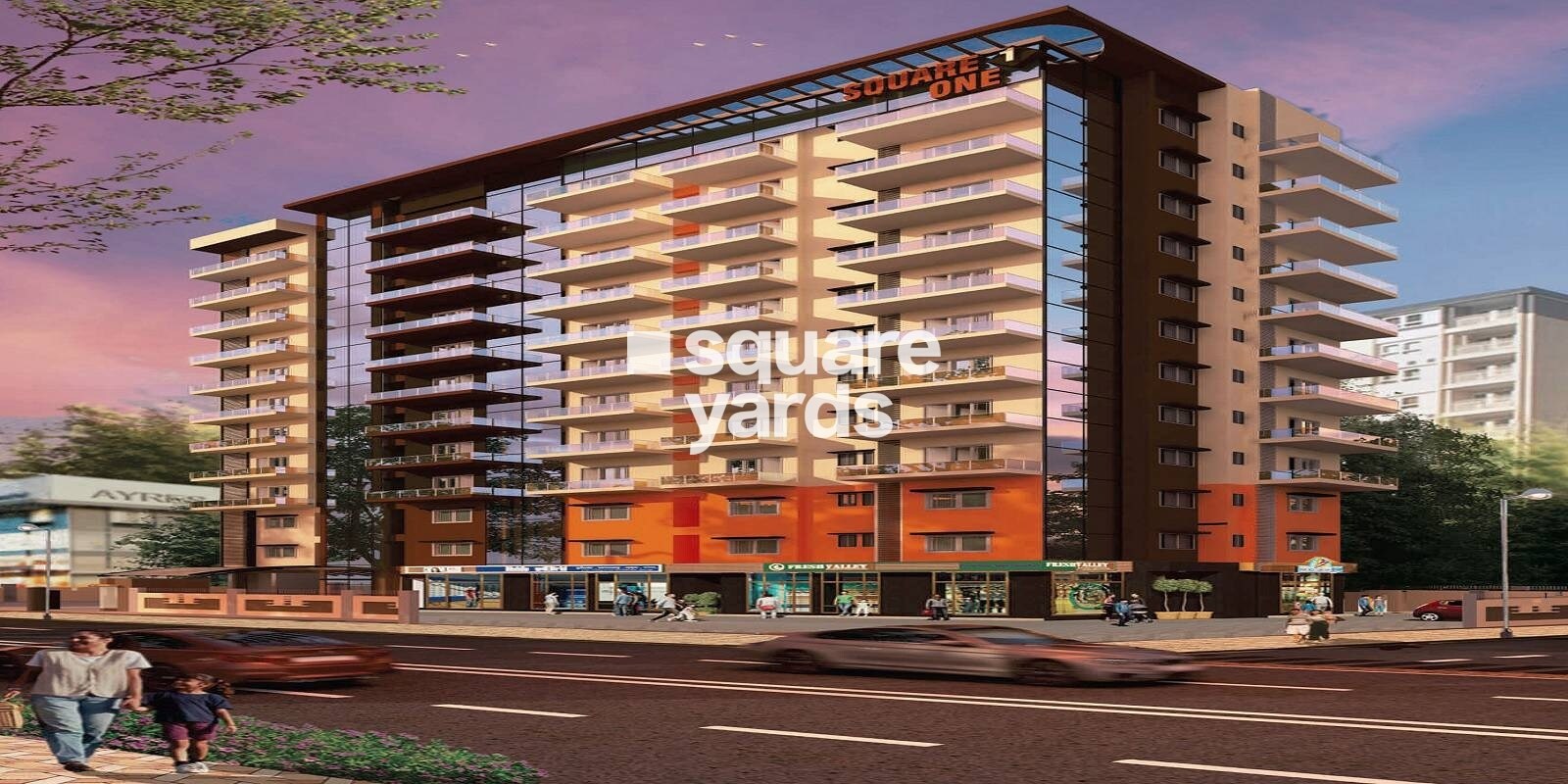 Oxirich Square One, Indrapuram, Ghaziabad