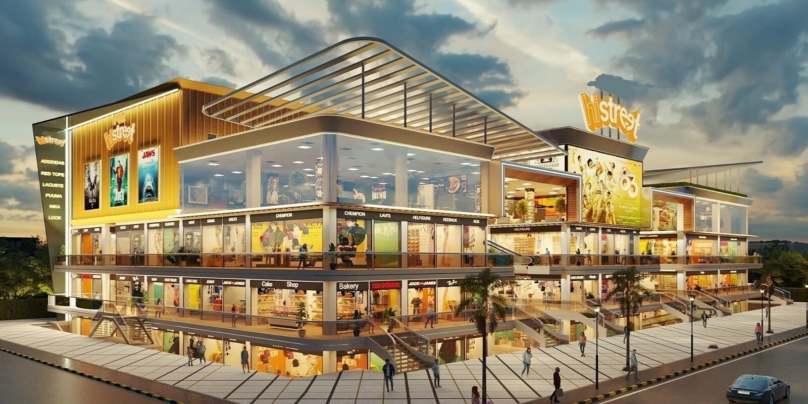 Oxy Hi Street residential project in Koyal Enclave