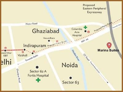 Palm Marina Suites Location Image