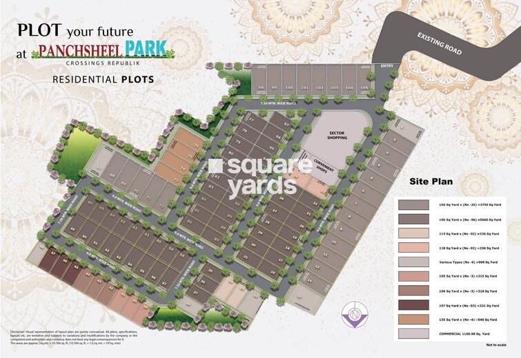 Panchsheel Park Master Plan Image