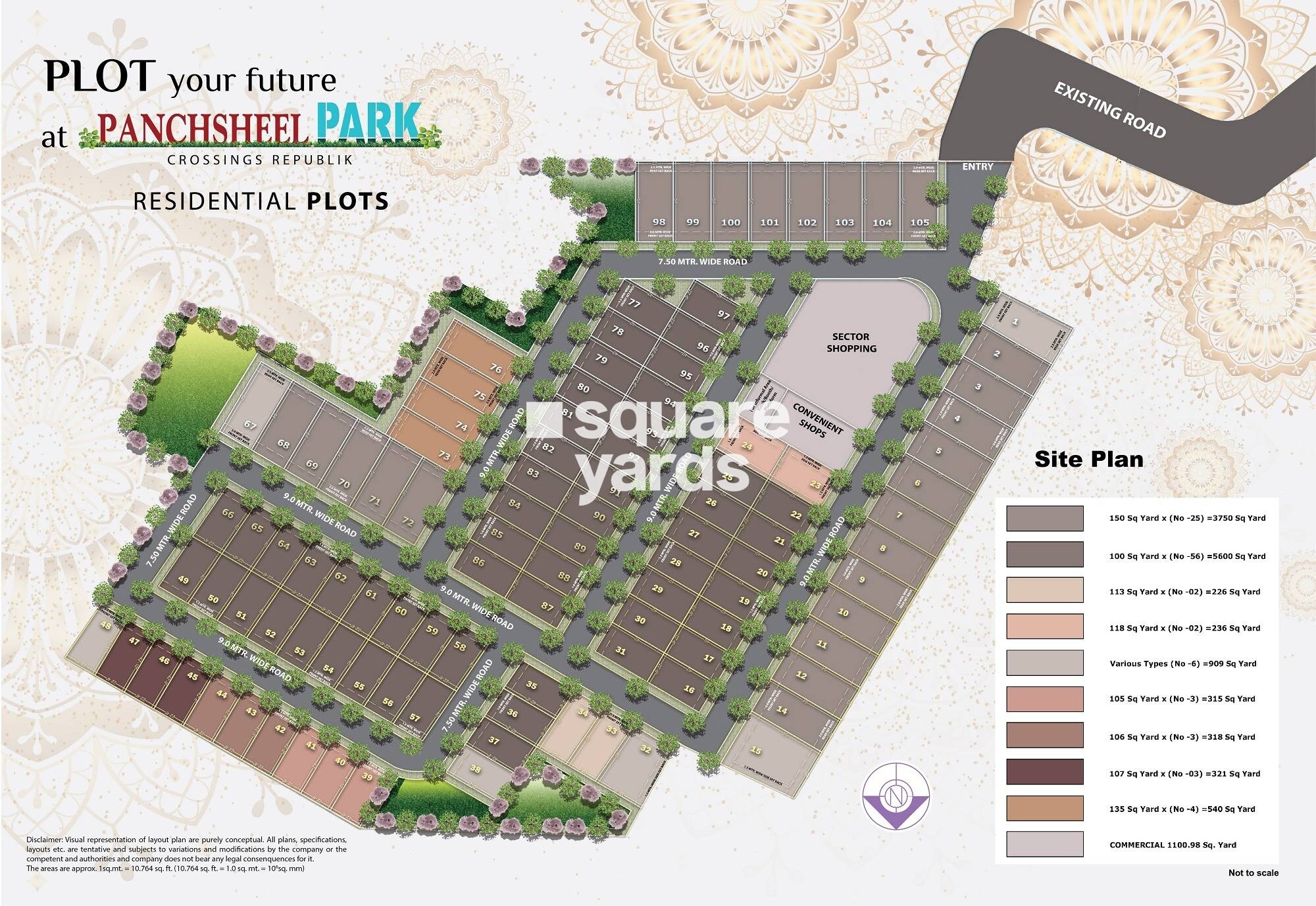 Panchsheel Park Master Plan Image