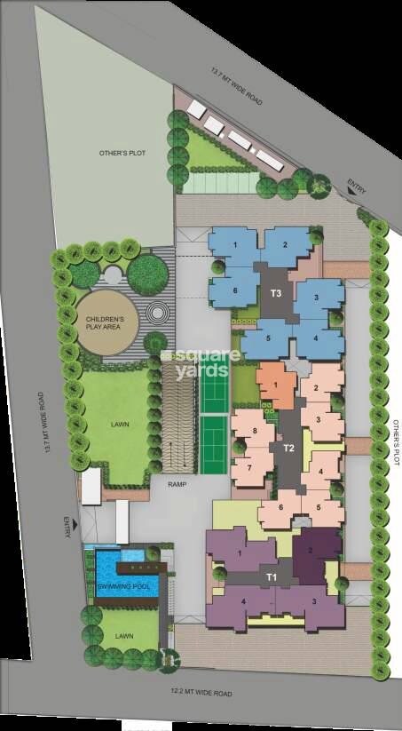 Panchsheel Pebbles Master Plan Image