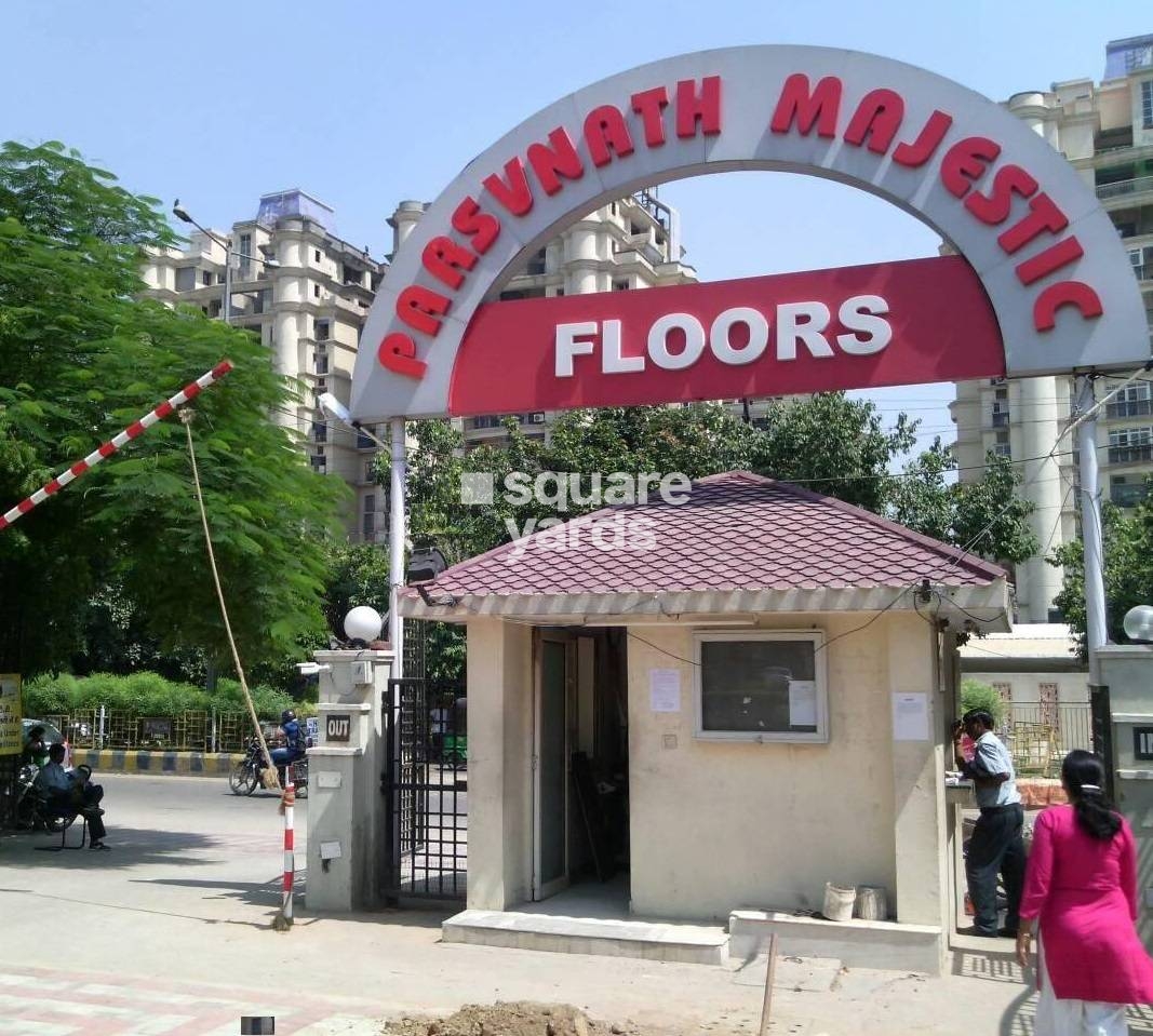 Parsvnath Majestic Floors Entrance View