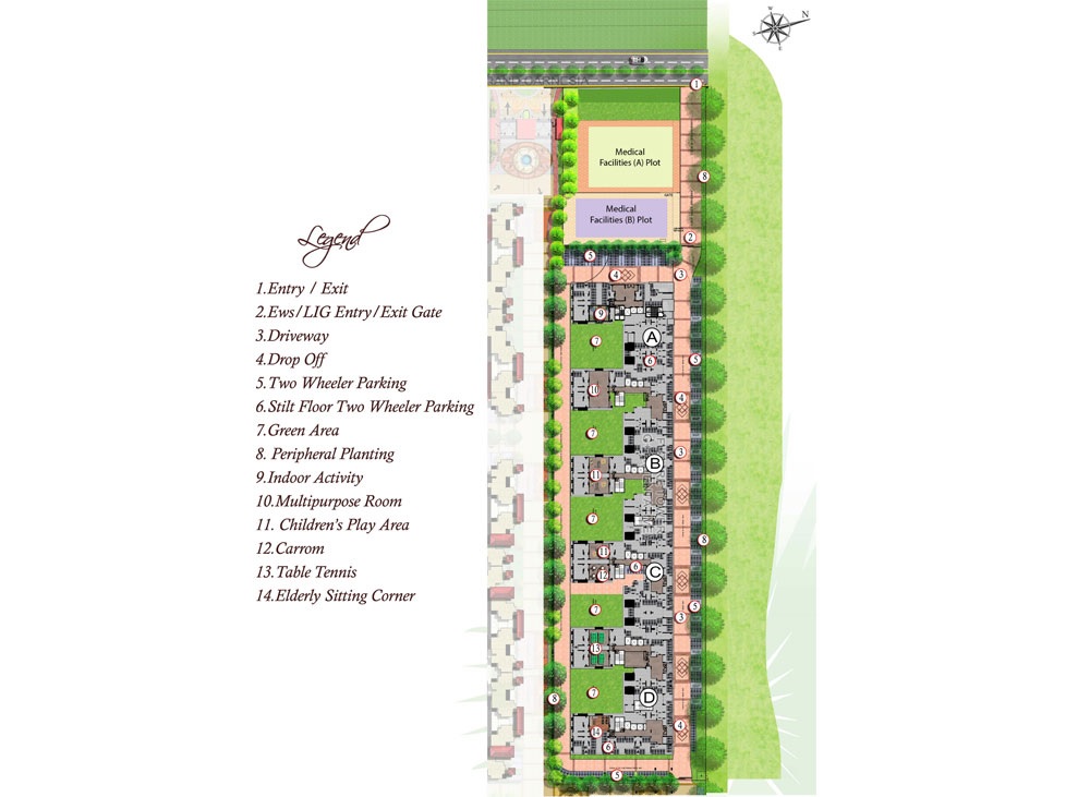 Prateek Aurelia Master Plan Image