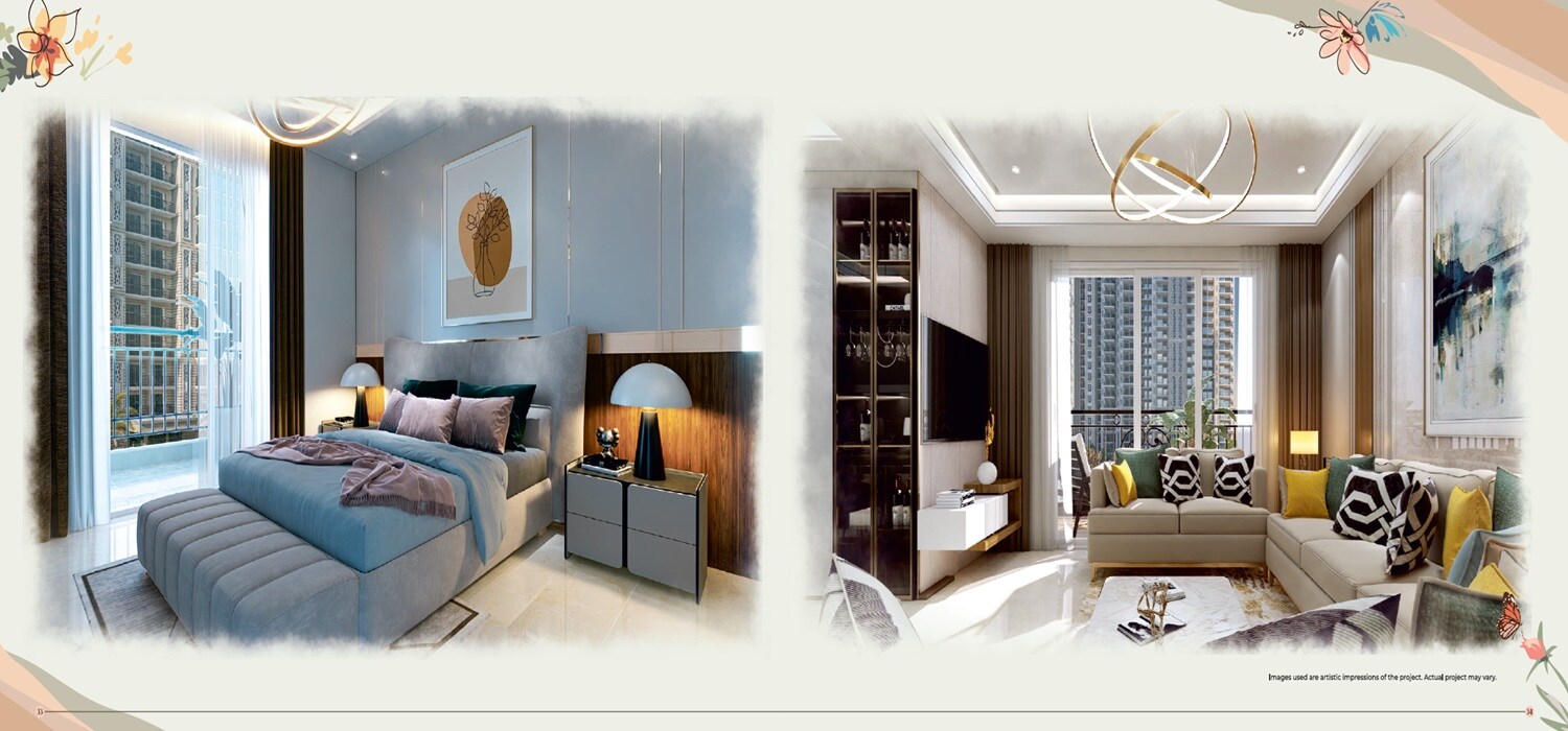 Prateek Grand Begonia Apartment Interiors