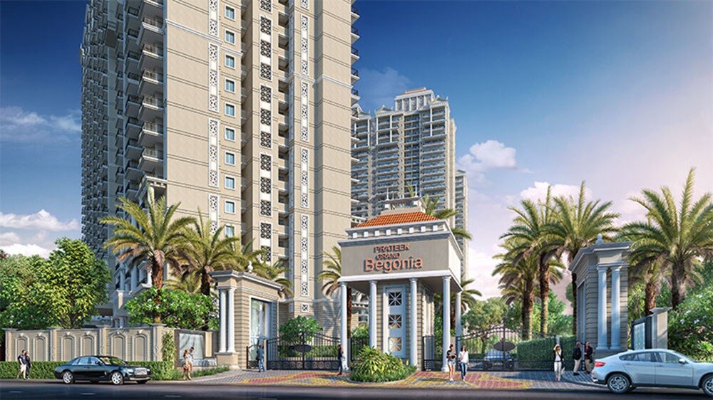 Prateek Grand Begonia Entrance View