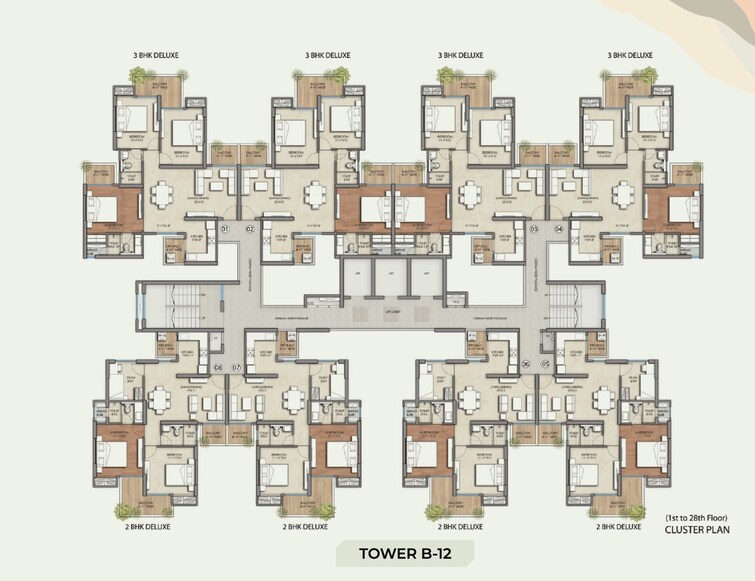 Prateek Grand Begonia Floor Plans 8