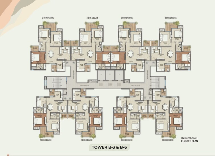 Prateek Grand Begonia Floor Plans 3