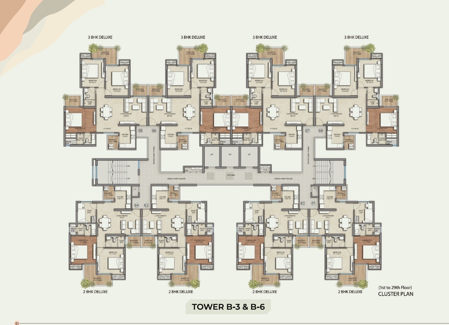 Prateek Grand Begonia Floor Plans 3
