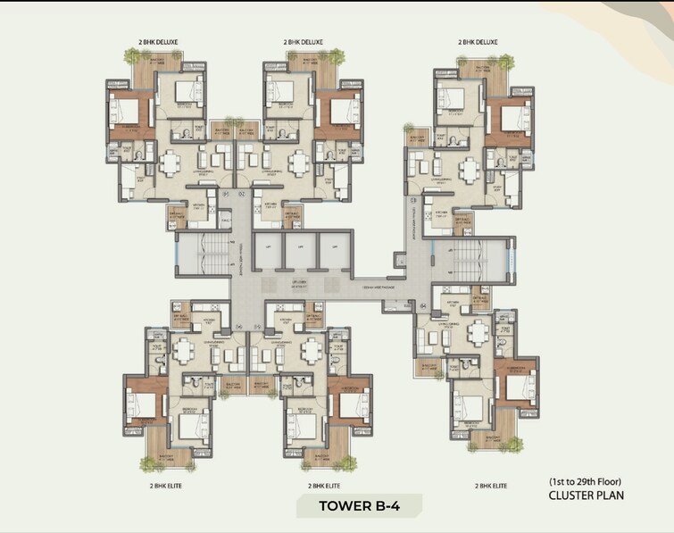 Prateek Grand Begonia Floor Plans 4