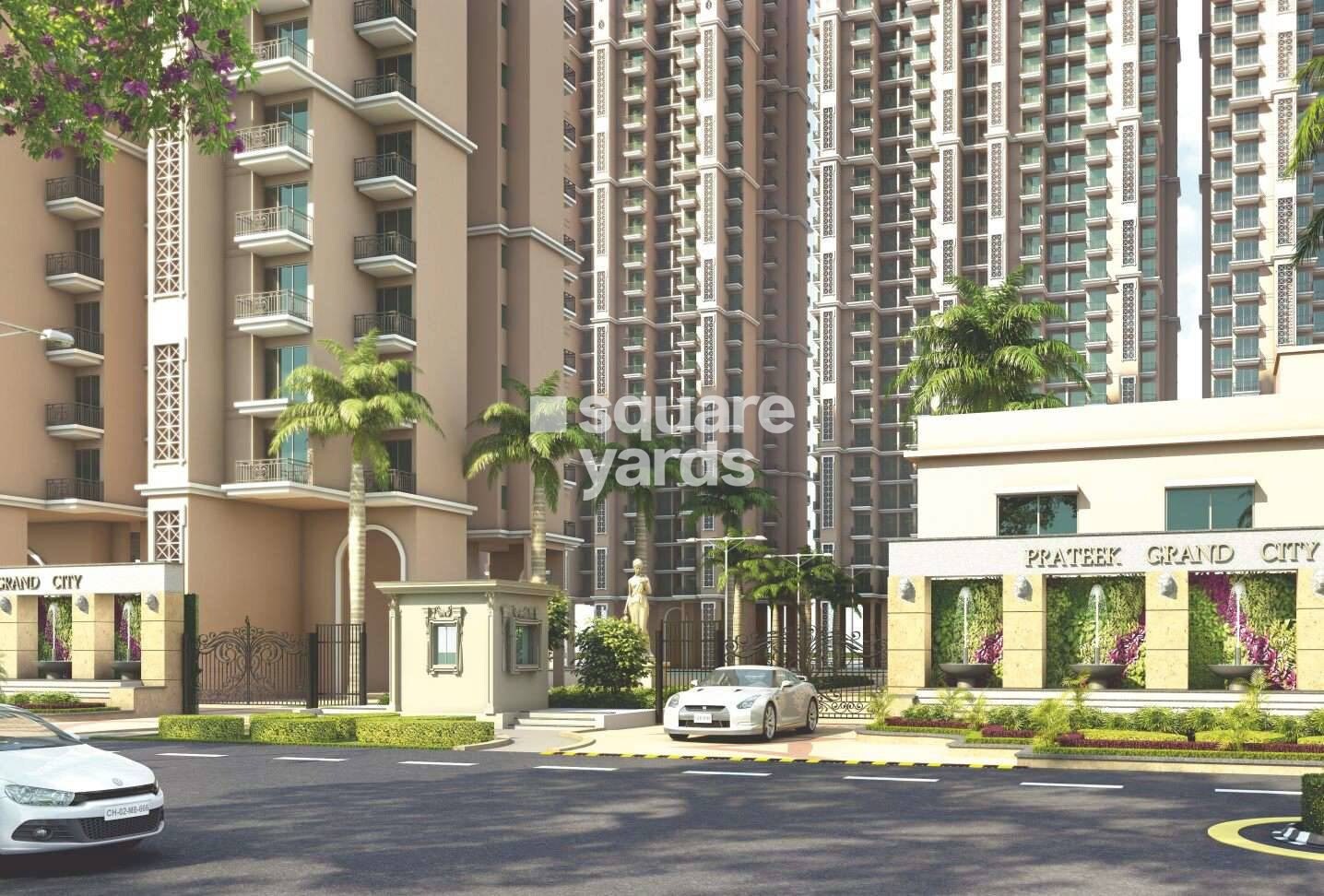 Prateek Grand City Entrance View