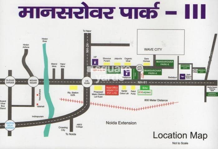 PVD Mansarovar Park Location Image