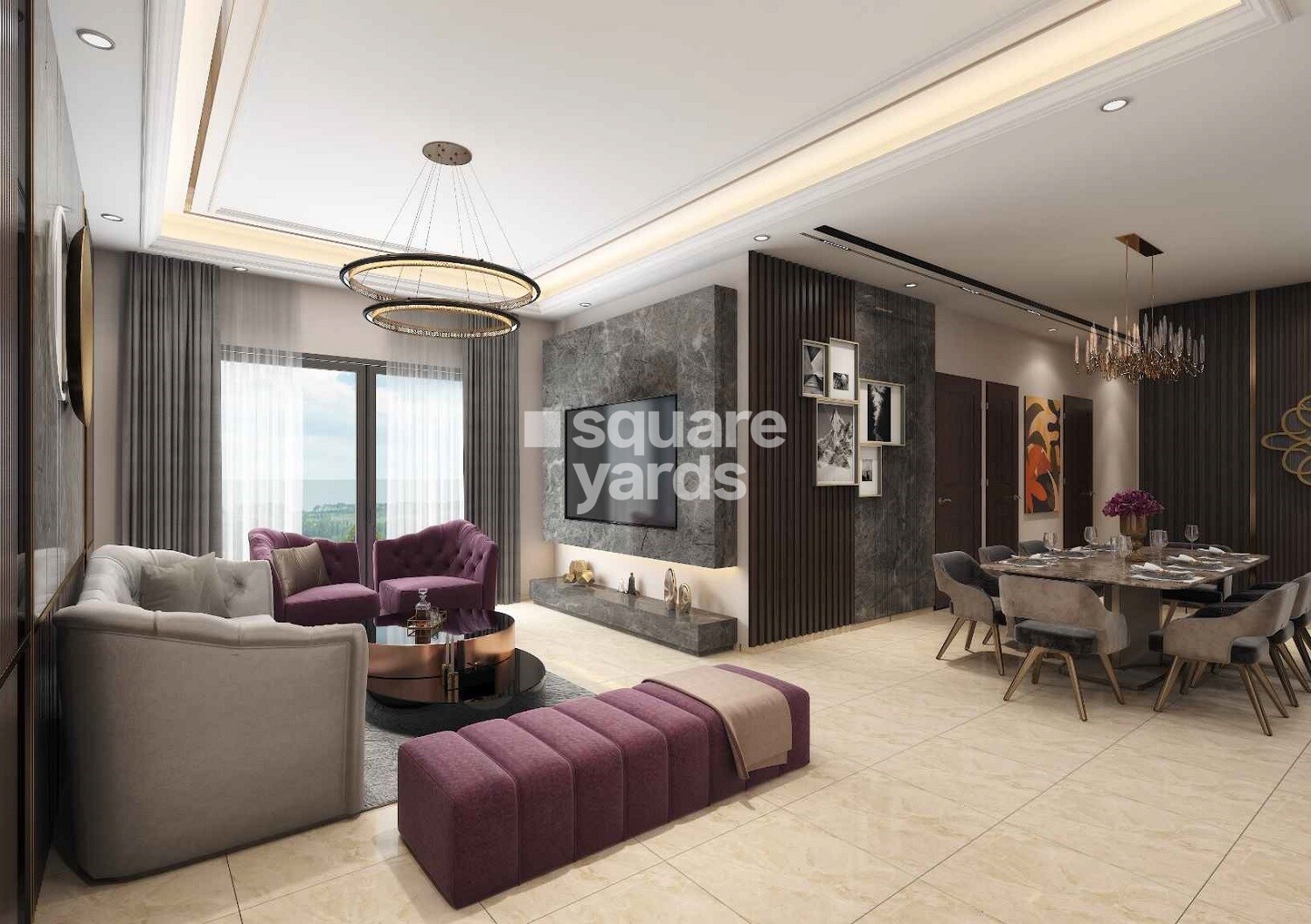 Ramprastha Attalika Apartment Interiors 1