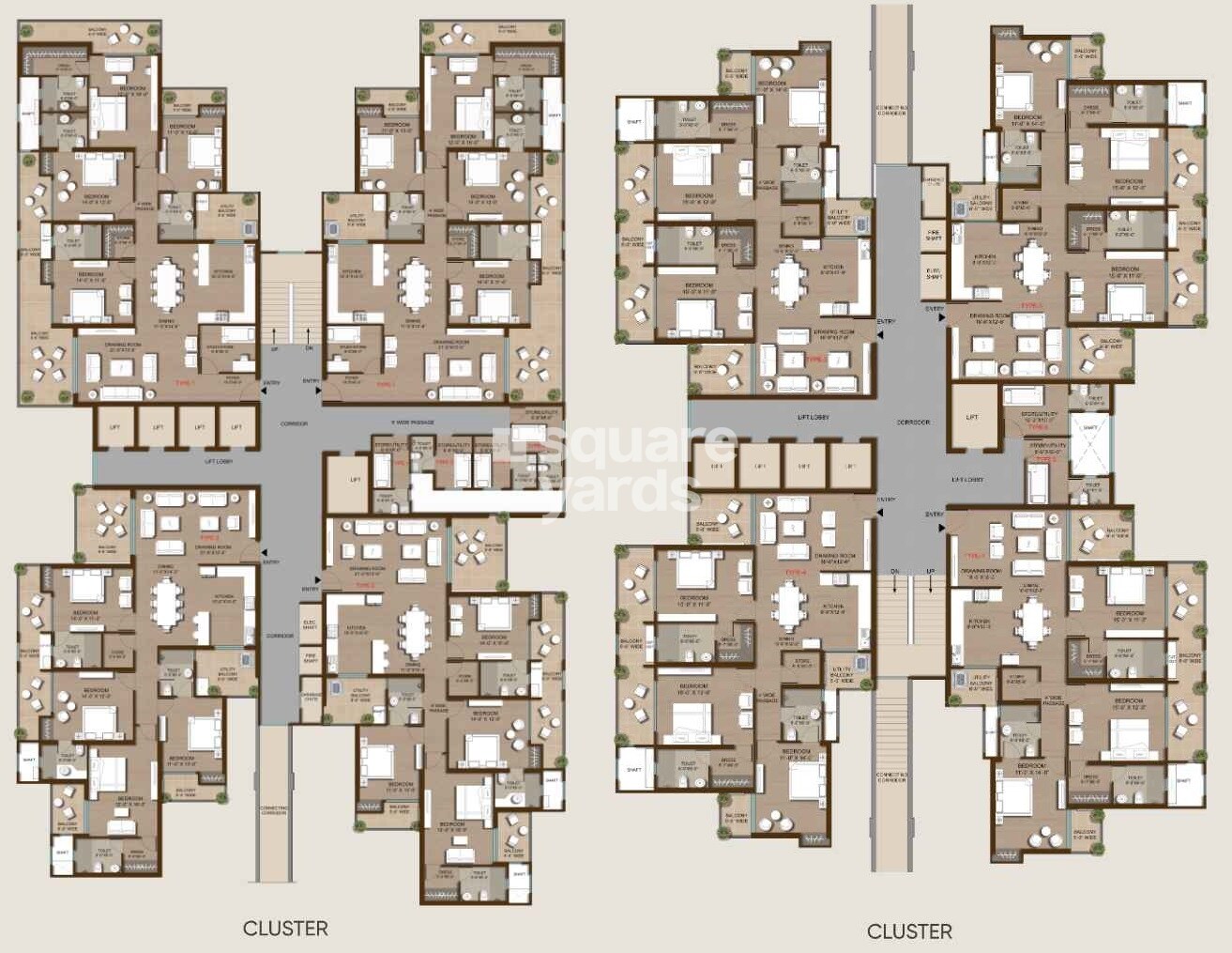 Ramprastha Attalika Floor Plans