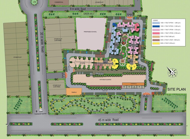Rise Organic Ghar Master Plan Image