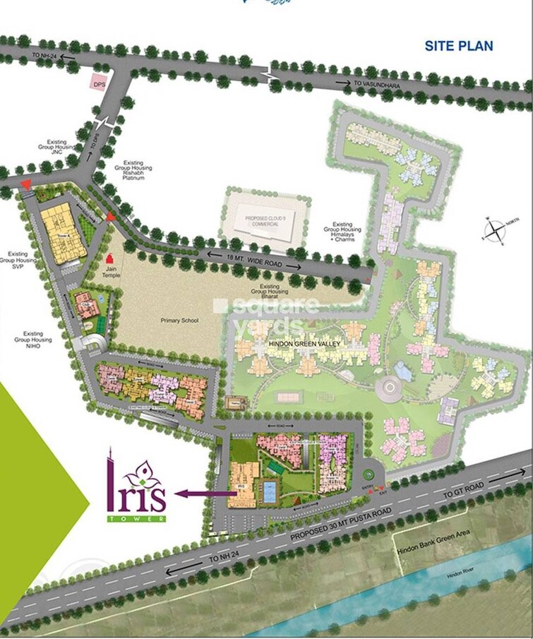 Rishabh Iris Tower Master Plan Image
