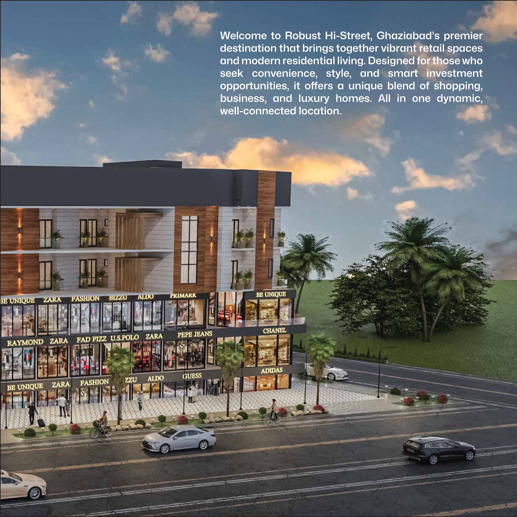 Robust High Street Apartment Exteriors 1