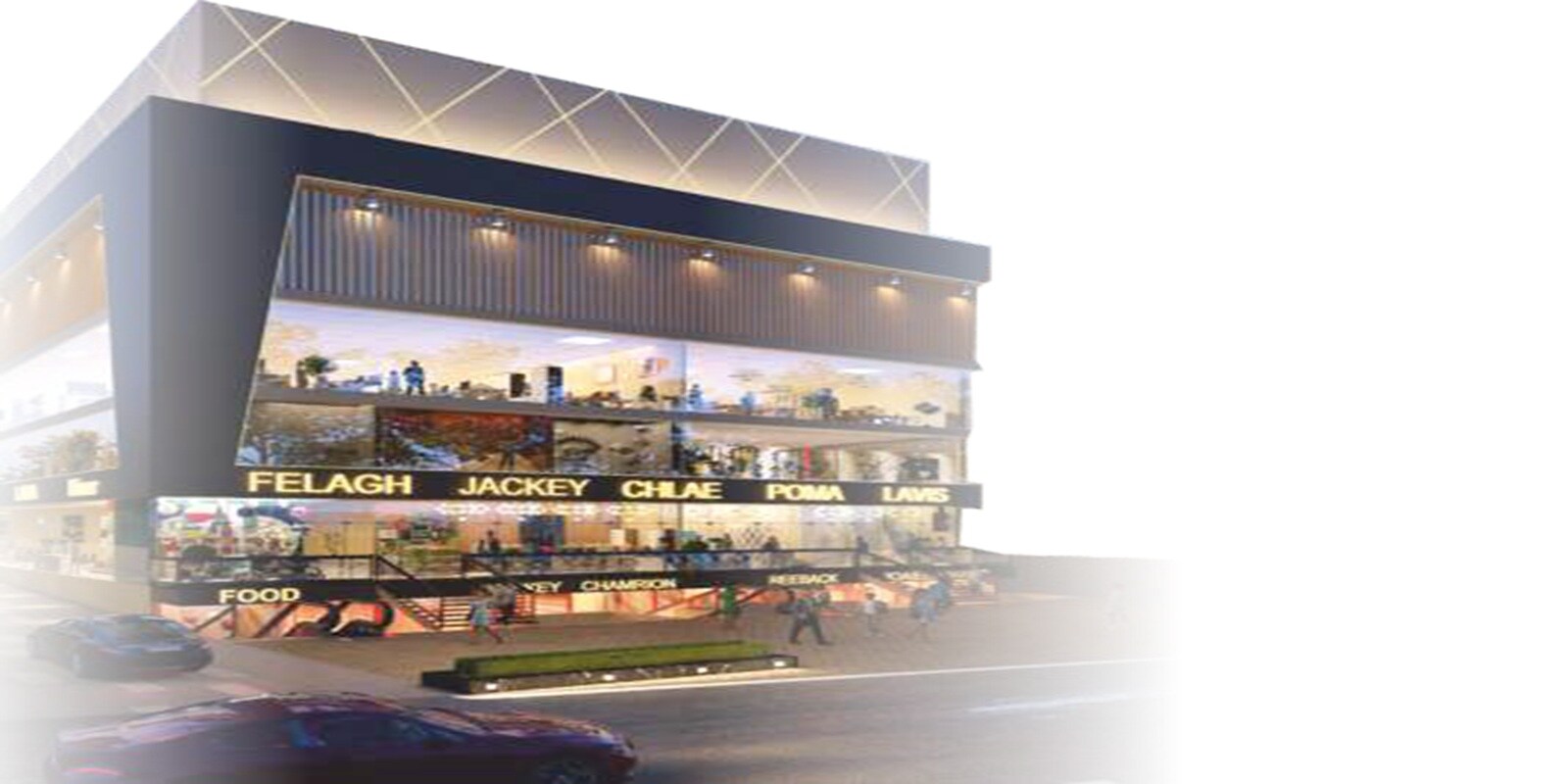 Sarvottam City Center residential project in Nehru Nagar III