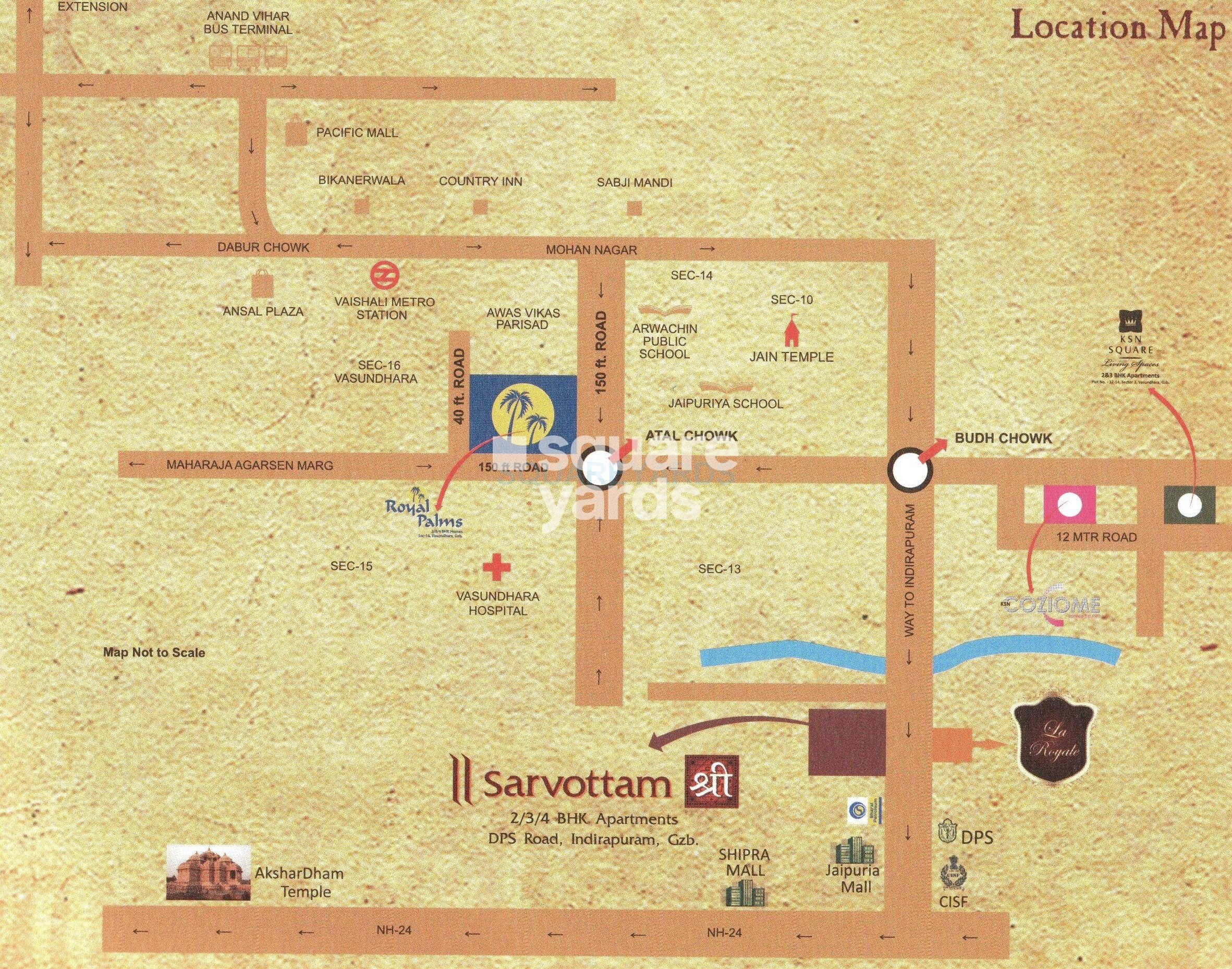 Sarvottam Shree Location Image