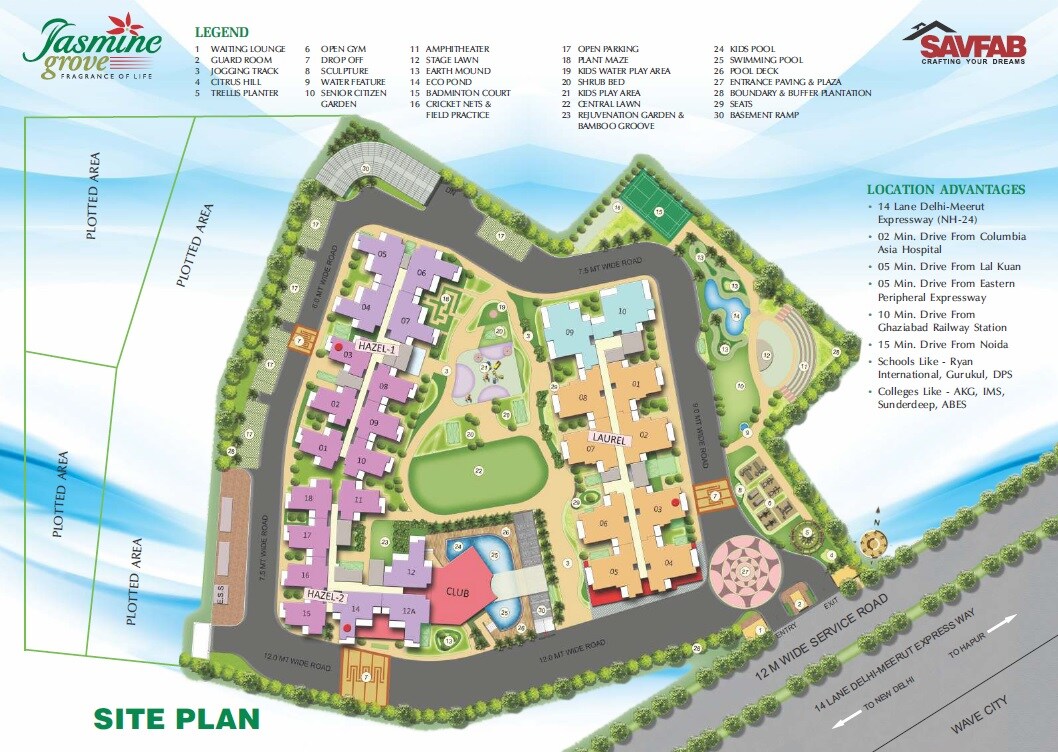 Savfab Jasmine Grove Master Plan Image