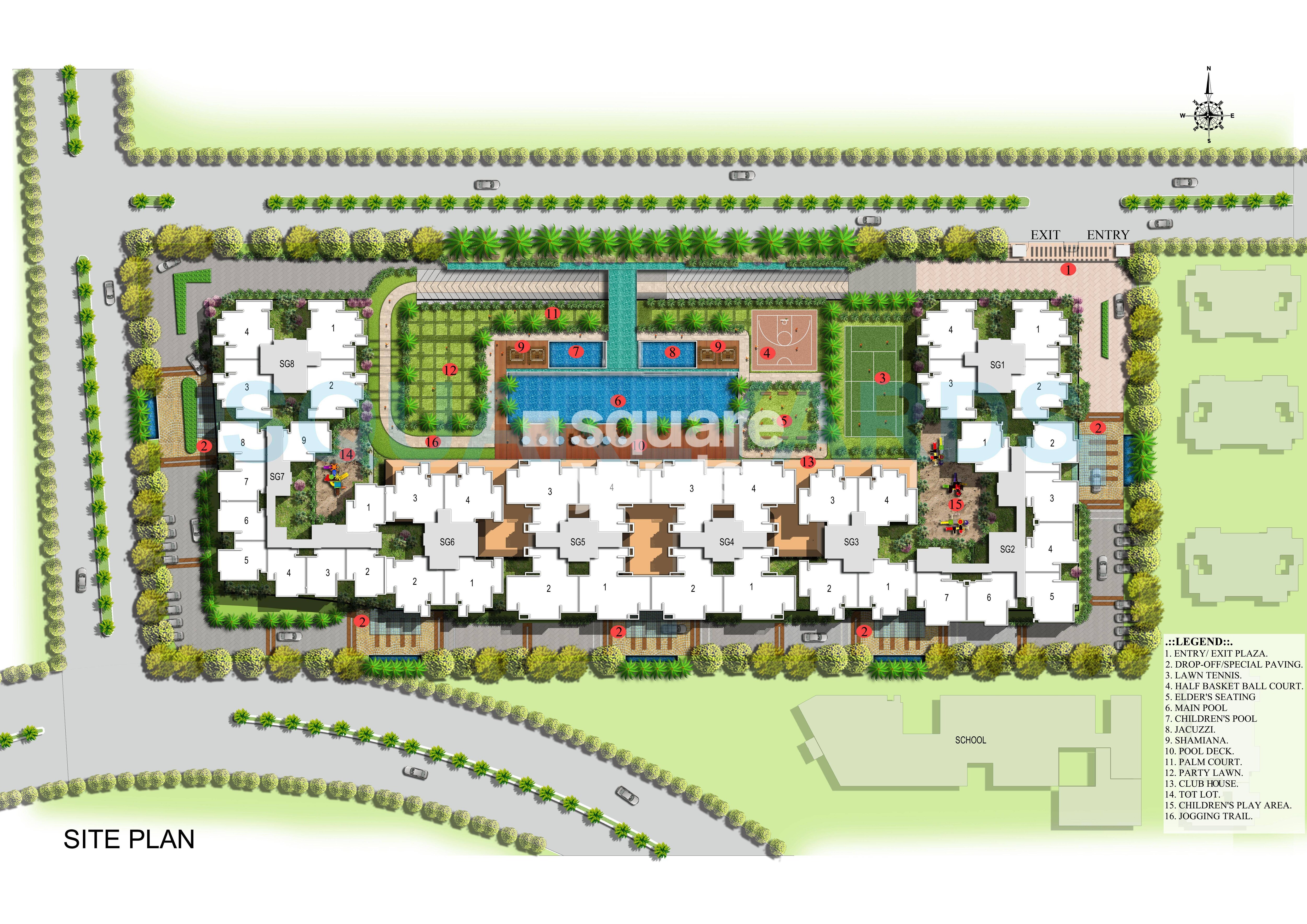 Saya Gold Avenue Master Plan Image