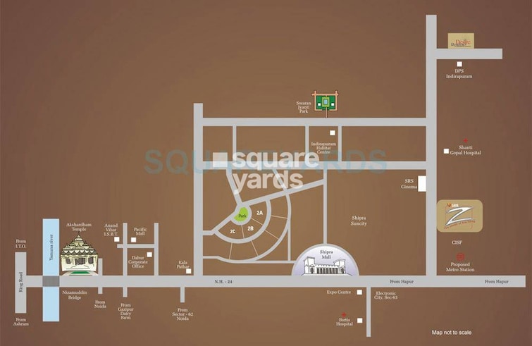 Saya Zenith Location Image