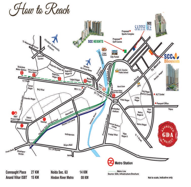 SCC Blossom Location Image