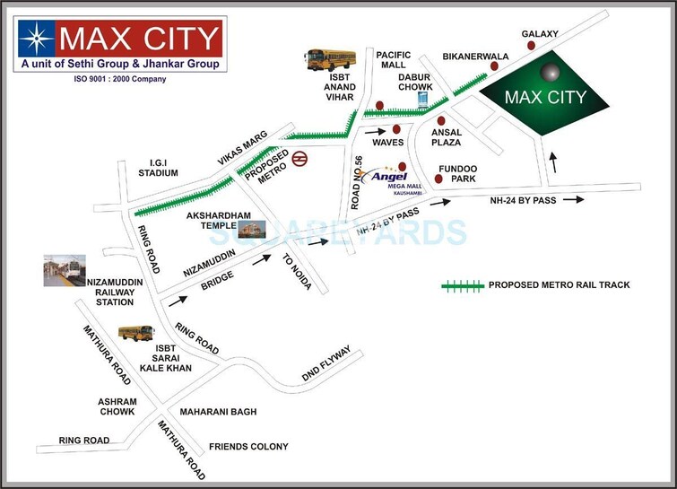 Sethi Max City Location Image