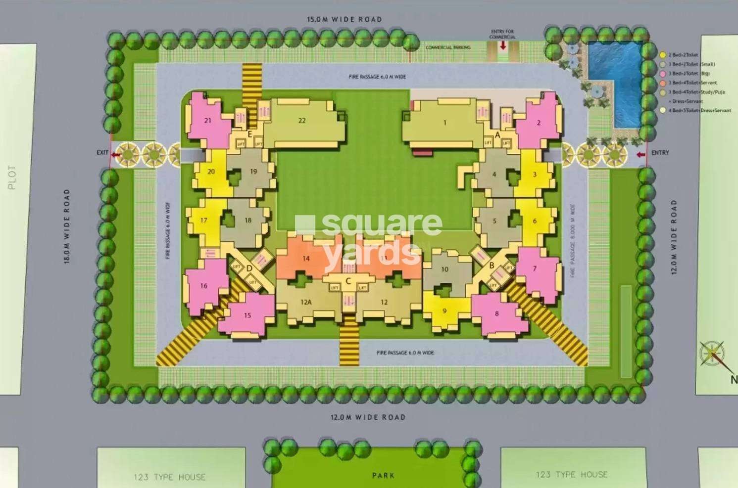 sg homes project master plan image1