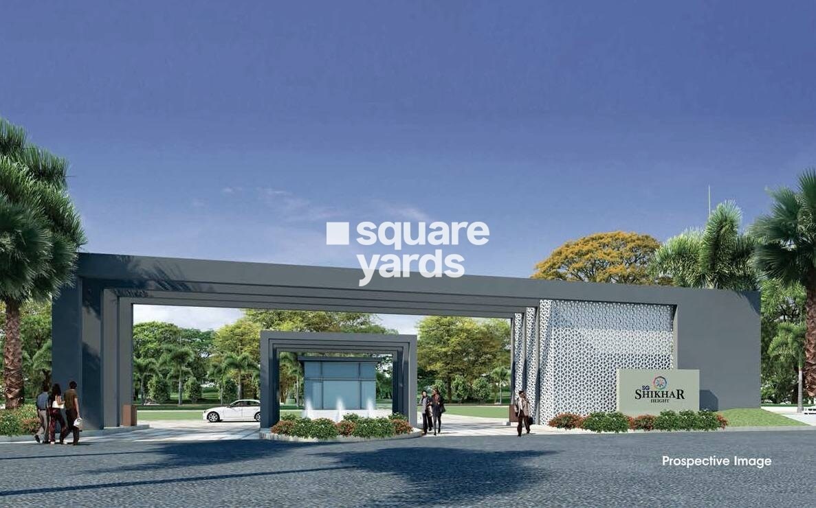 SG Shikhar Height Entrance View