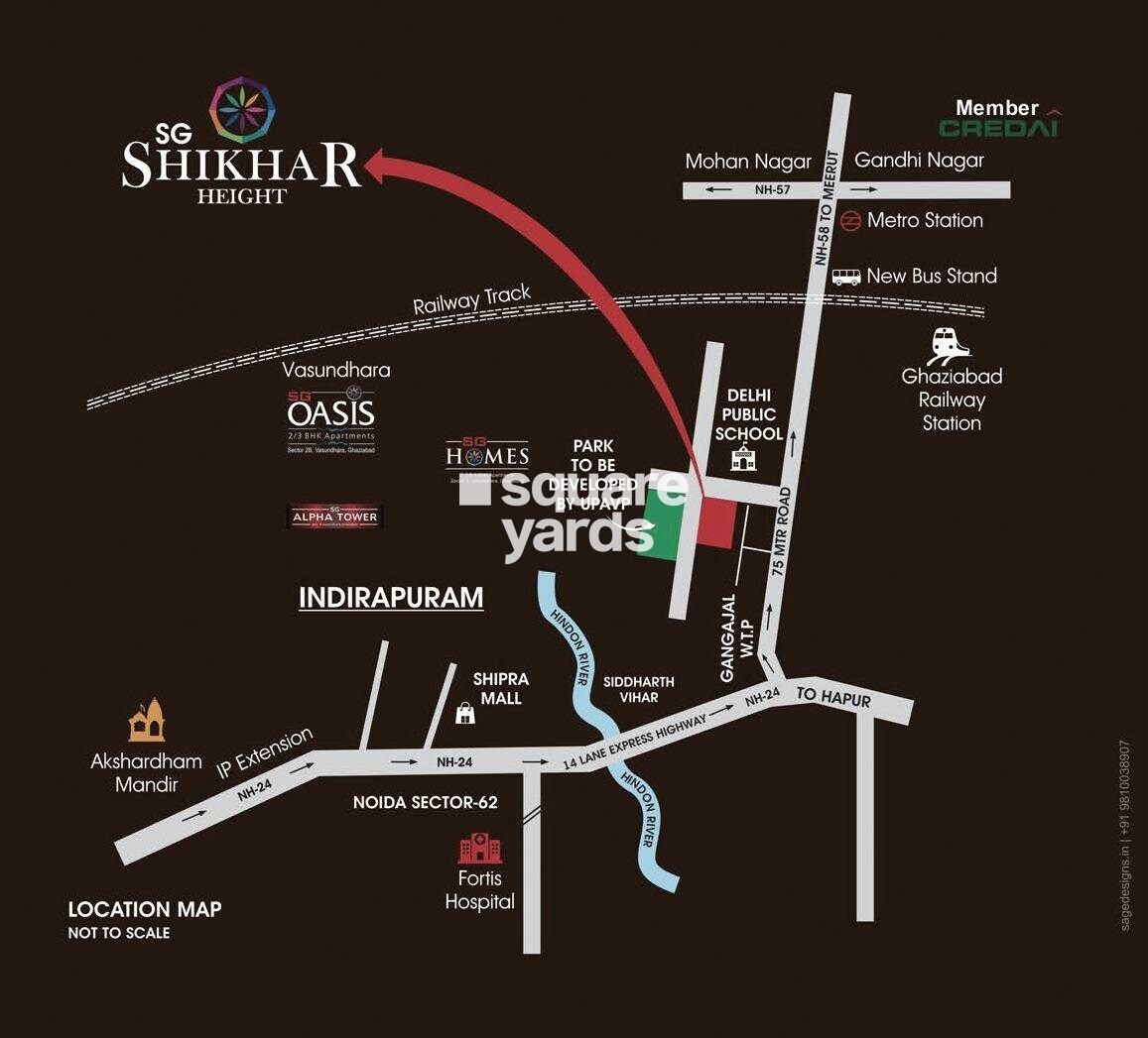 SG Shikhar Height Location Image