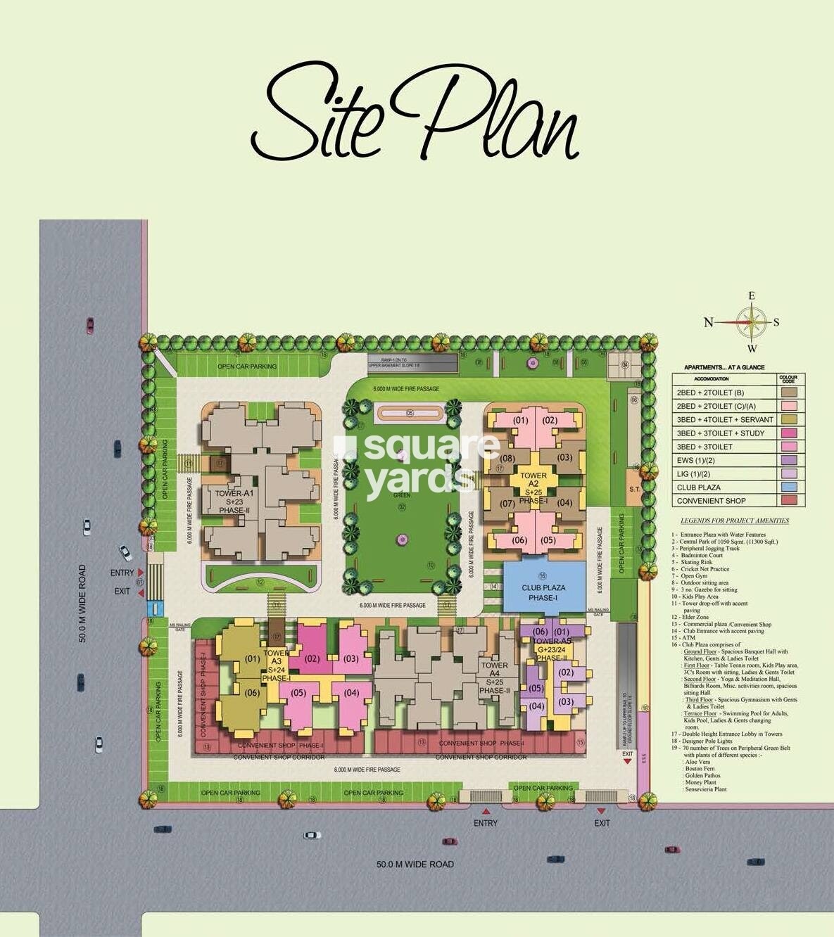 SG Shikhar Height Master Plan Image