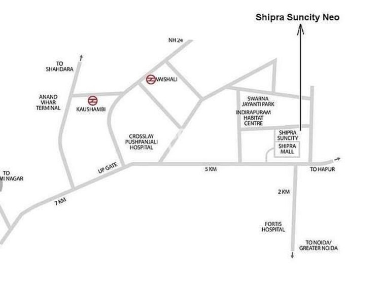 Shipra Neo Location Image