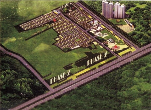 Shouryapuram_an aerial view of a train on a track